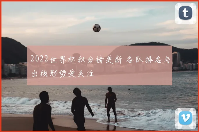 2022世界杯积分榜更新 各队排名与出线形势受关注