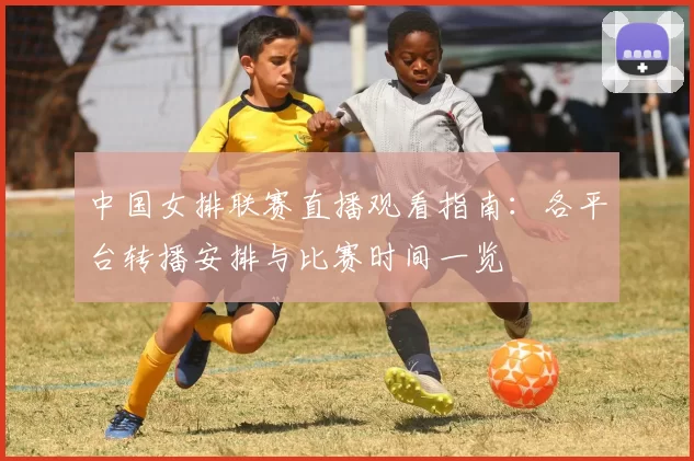 中国女排联赛直播观看指南：各平台转播安排与比赛时间一览